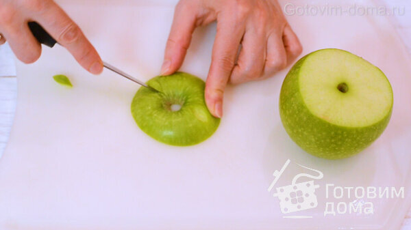 Украшения из яблок на праздничный стол фото к рецепту 4