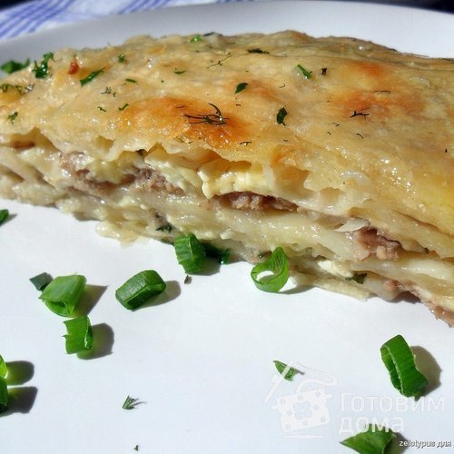 Бурек по-сербски (с мясом и сыром)