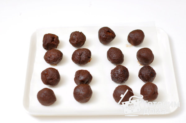Шоколадные трюфели (конфеты) фото к рецепту 6