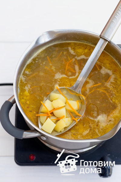Сливочный суп с лисичками фото к рецепту 3