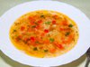 Легкий овощной суп с рисом