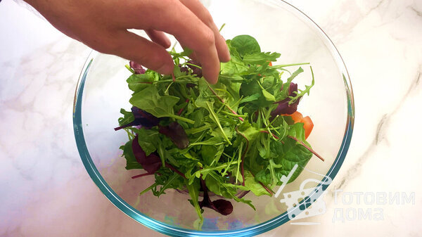 Весенний салат фото к рецепту 4