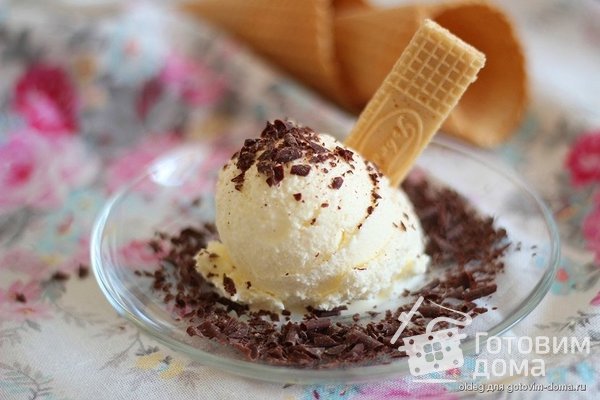 Итальянское сливочное мороженое &quot;Fior di Latte&quot; фото к рецепту 2