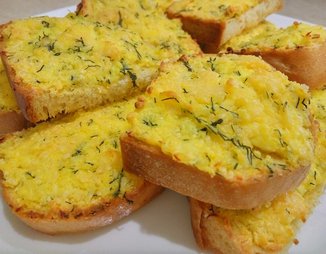 Горячие бутерброды с сыром и яйцом