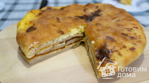 Осетинские пироги с сыром и картофелем фото к рецепту 1