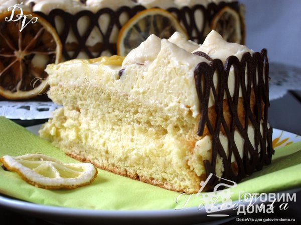 Торт-десерт &quot;Лимонный тирамису&quot; от Salvatore De Riso фото к рецепту 12