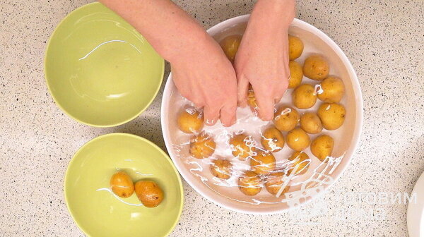 Картошка &quot;Орешки&quot;: рецепт приготовления самой мелкой картошки! фото к рецепту 2