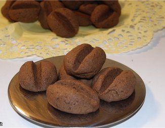 Печенье "Кофейные зёрна с шоколадом"