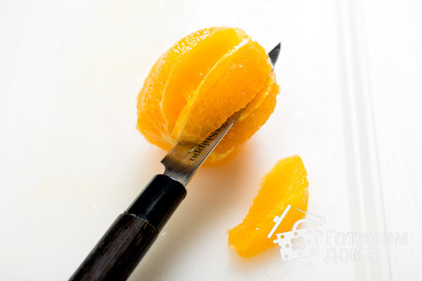 Салат с креветками, руколой и апельсиновой заправкой фото к рецепту 6