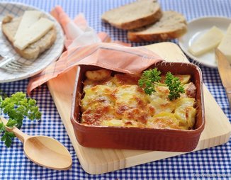 Pan Haggerty - Картофель, запечённый с сыром и луком