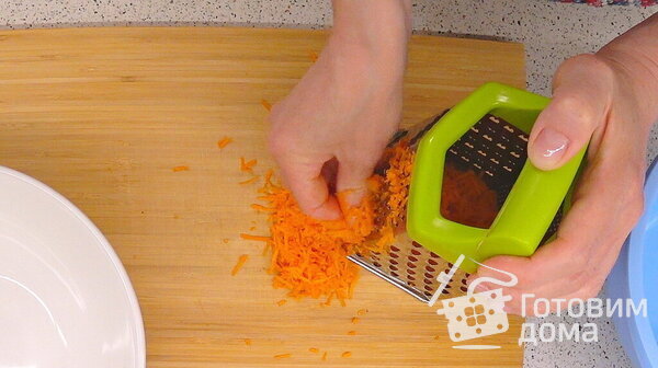 Морковный кекс с орехово-ананасовой начинкой фото к рецепту 3