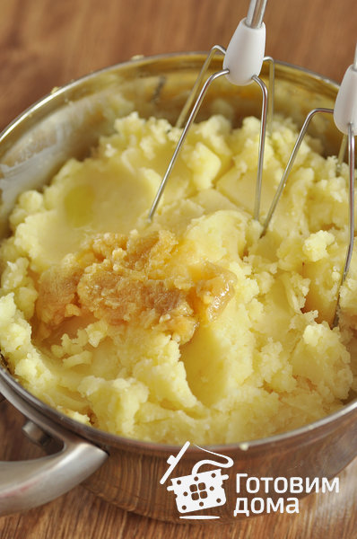 Картофельное пюре с печеным чесноком и петрушкой фото к рецепту 5