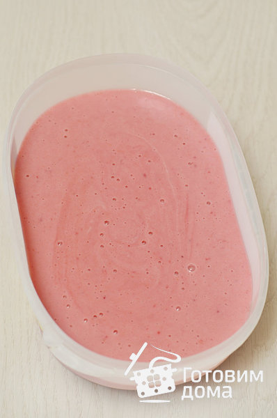 Малиновое мороженое (с йогуртом) фото к рецепту 6