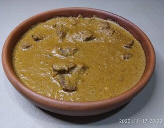 Яхни (კერძი jahni ) в орехово-шафранном соусе