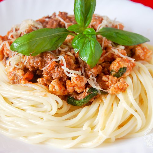 Спагетти с соусом &quot;А-ля Болоньезе&quot;
