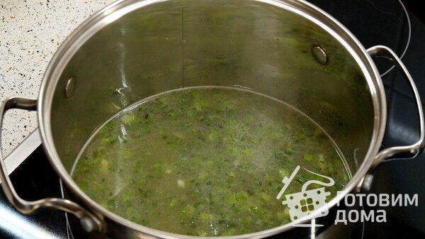 Суп из зелёного лука, грибов и картошки: хорош и зимой, и летом, и в Пост! фото к рецепту 6