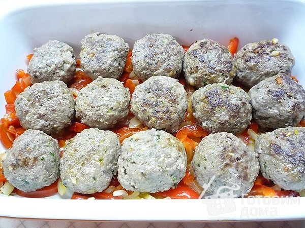 Тефтели из баранины с томатным соусом и кедровыми орешками фото к рецепту 9